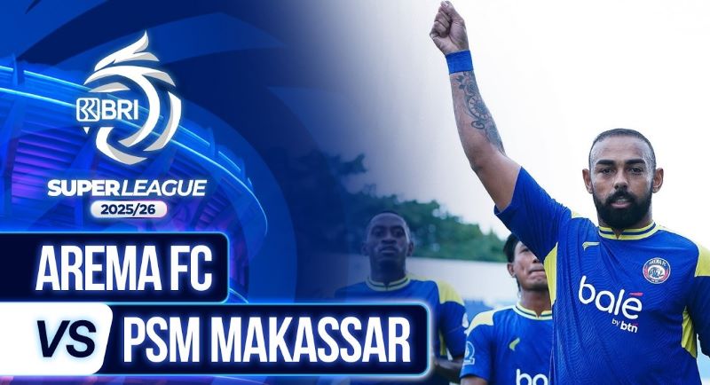 Arema FC vs PSM Makassar 3-0: Singo Edan Pesta Gol di Stadion Kanjuruhan