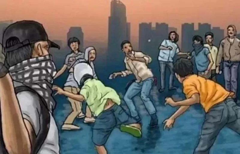 Tawuran Pecah di Jalan Setia Budi Medan, Warga dan Pengendara Panik