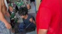 Diduga Curi Besi di Medan Marelan, Pria Diamuk Massa, Kepling Alami Luka Saat Amankan Pelaku