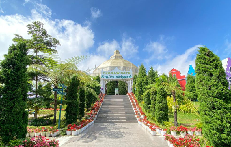 Flora Wisata Santerra Malang, Destinasi Wisata Favorit di Jawa Timur dengan Ribuan Bunga dan Spot Foto Instagramable