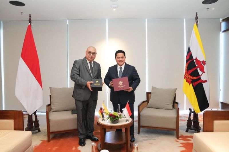 Erick Thohir Bertemu Menteri Brunei di Bali, Dorong Pencak Silat Mendunia Lewat Kerja Sama Strategis