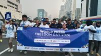 Meriahkan World Press Freedom Day 2026, Insan Pers Jalan Santai Lawan Hoaks Meriahkan World Press Freedom Day 2026, Insan Pers Jalan Santai Lawan Hoaks