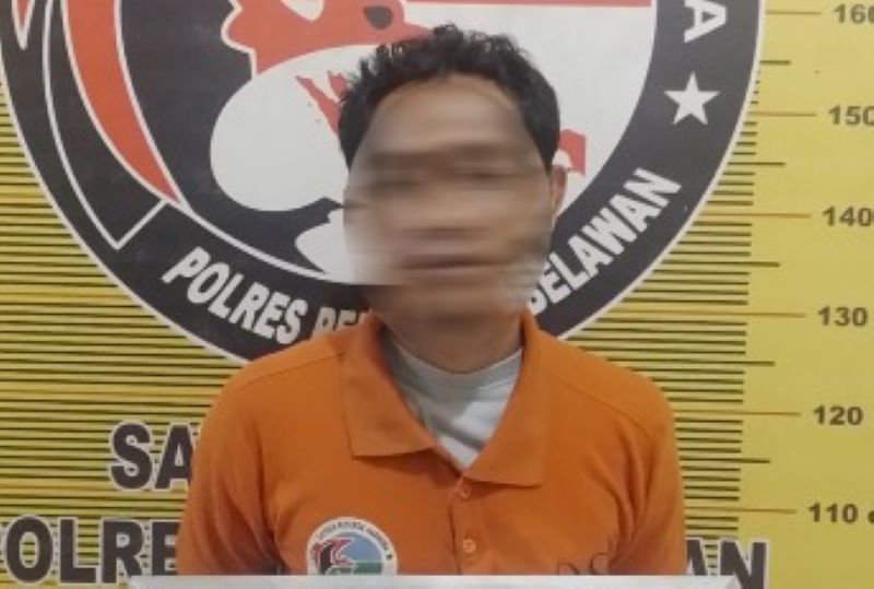 Sat Narkoba Polres Pelabuhan Belawan Tangkap Pengedar Sabu di Hamparan Perak