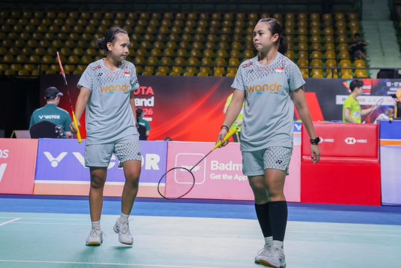 Isyana/Rinjani Tembus Perempatfinal Thailand Open 2026 Usai Duel Sengit Lawan Ganda China