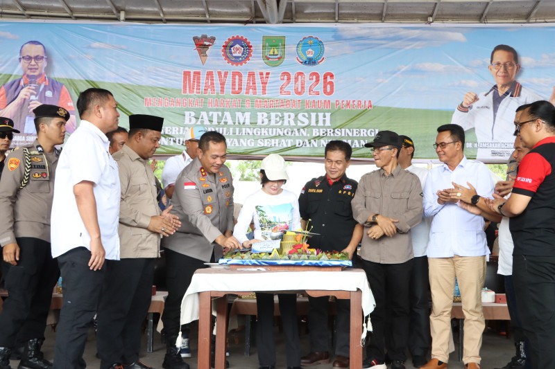 Pelayanan Maksimal Polresta Barelang Wujudkan May Day 2026 Aman dan Kondusif di Batam