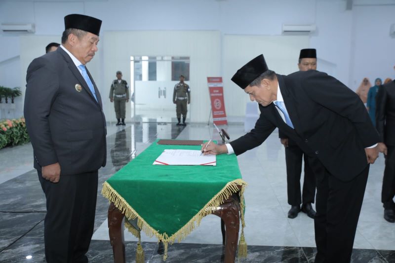 Perkuat Reformasi Birokrasi, Bupati Asahan Lantik Pejabat Tinggi Pratama