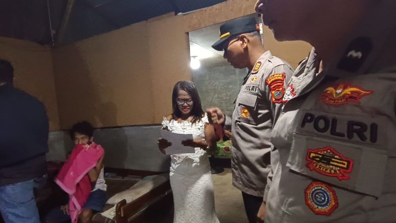 Polisi dan Pemkab Deli Serdang Gelar Razia Kamtibmas di Desa Manunggal