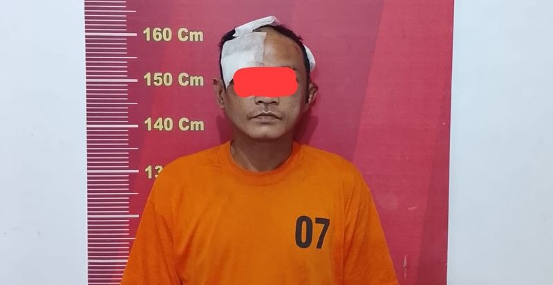 Dua Pelaku Pencurian Dibekuk Polsek Medan Area, Satu Nyaris Tewas Dihakimi Massa