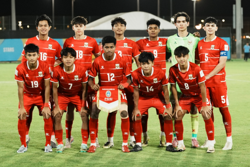 Timnas Indonesia U-17 Tumbang dari Qatar U-17