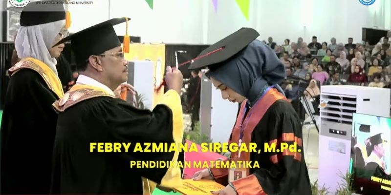 Lulusan Unimed Diharapkan sebagai Agen Perubahan Menuju Indonesia Emas