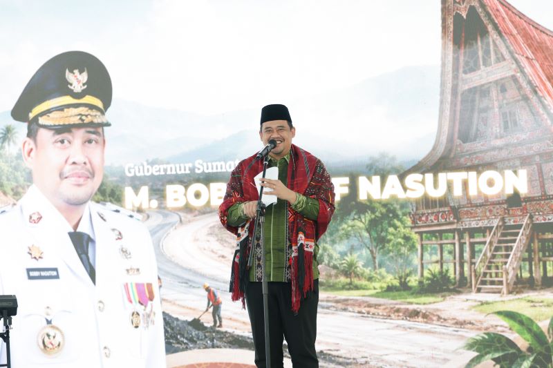 81 Tahun Menanti, Bobby Nasution Tegaskan Komitmen Tuntaskan Pembangunan Jalan Sipiongot