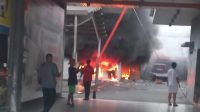 Mesin Laundry Meledak dan Terbakar, Bengkel Sehat Mobil di Medan Sunggal Rugi Ratusan Juta Rupiah