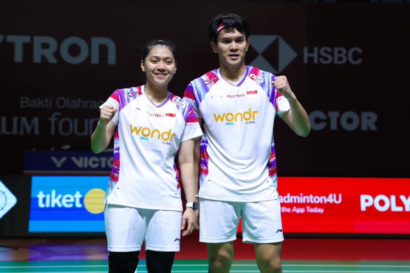 Adnan Maulana/Indah Cahya Sari Jamil Bangkit Dramatis di Indonesia Open 2026, Siap Tantang Unggulan Pertama China