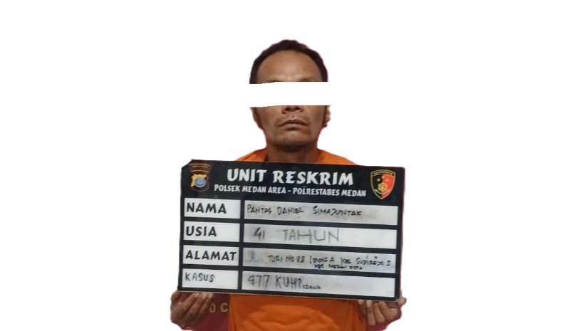 Curi Ban Truk di Medan Kota, Pantas Simanjuntak Ditangkap Saat Berusaha Kabur