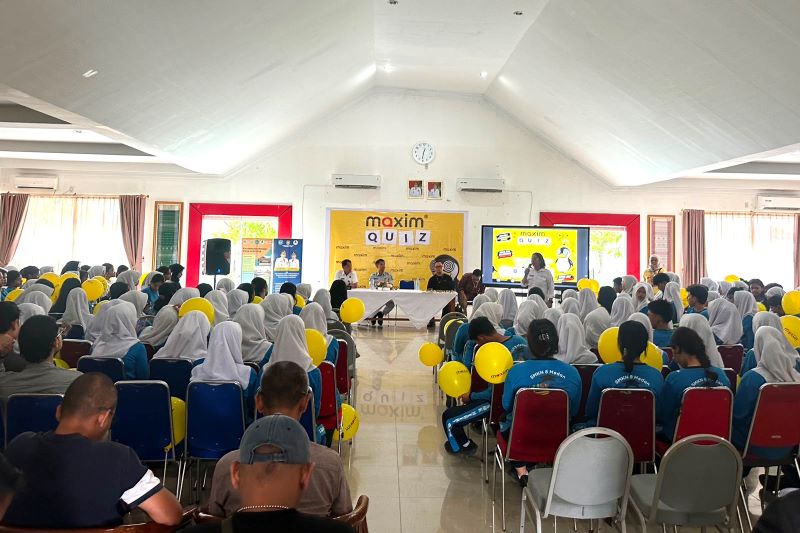 Perdana di Sumatera Utara, Maxim Selenggarakan Kompetisi Cerdas Cermat di Medan untuk Tingkatkan Kompetensi Pelajar