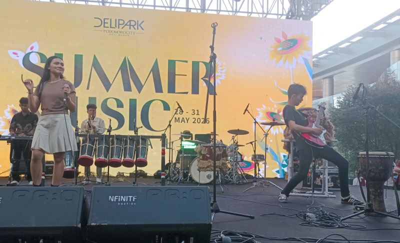 Summer Music Fest 2026 Delipark Medan Menggelegar, Ribuan Pengunjung Padati Rivapark dan Larut Bersama Mocca