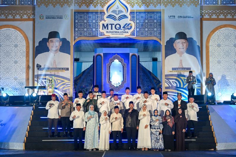 Tutup MTQ ke-40 Sumut, Bobby Nasution Tekankan Implementasi Nilai Alquran dalam Kehidupan
