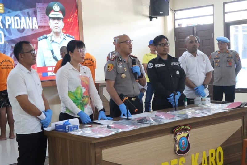 Polres Karo Ungkap Dua Kasus Penganiayaan di Gunung Sibayak, Sembilan Tersangka Ditahan, Satu Remaja Tewas