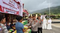 Sambut Hari Bhayangkara Ke-80, Polres Tapteng Gelar Gerakan Pangan Murah