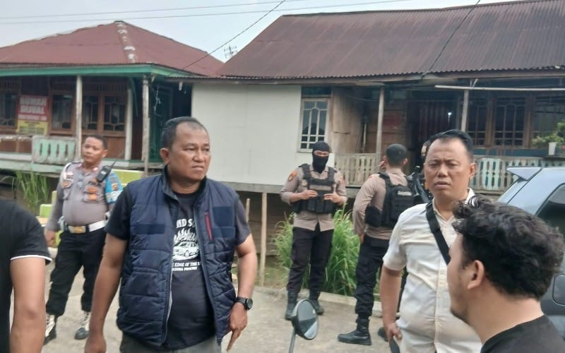 Operasi Antik 2026, Satresnarkoba Polresta Jambi Grebek Basecamp di Pulau Pandan, Enam Orang Diamankan