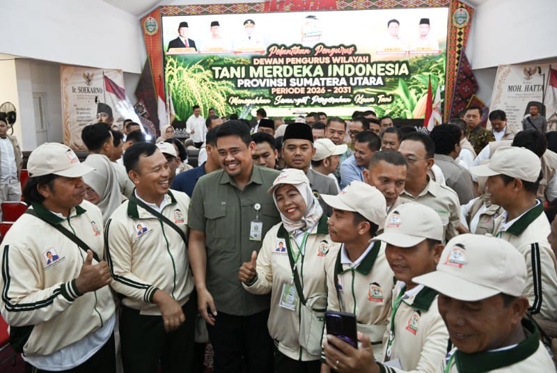 Gubernur Bobby Nasution Tegaskan Ketahanan Pangan Jadi Tanggung Jawab Pemerintah Hingga Tingkat Desa