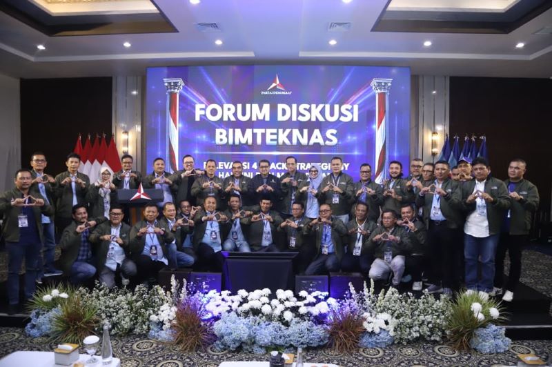 Di Bimteknas Anggota Fraksi Demokrat Se-Indonesia, AHY Ajak Legislator Demokrat Perkuat Konsolidasi dan Perluas Semangat Pengabdian