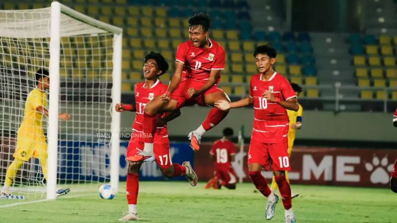 Hasil Babak Pertama Malaysia vs Timnas U17 Indonesia: Garuda Muda Unggul Telak 3-0 di Garuda Championship Series