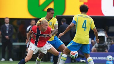 Brasil Tersingkir! Haaland Bungkam Selecao, Norwegia Menang 2-1 dan Lolos ke Perempat Final Piala Dunia 2026