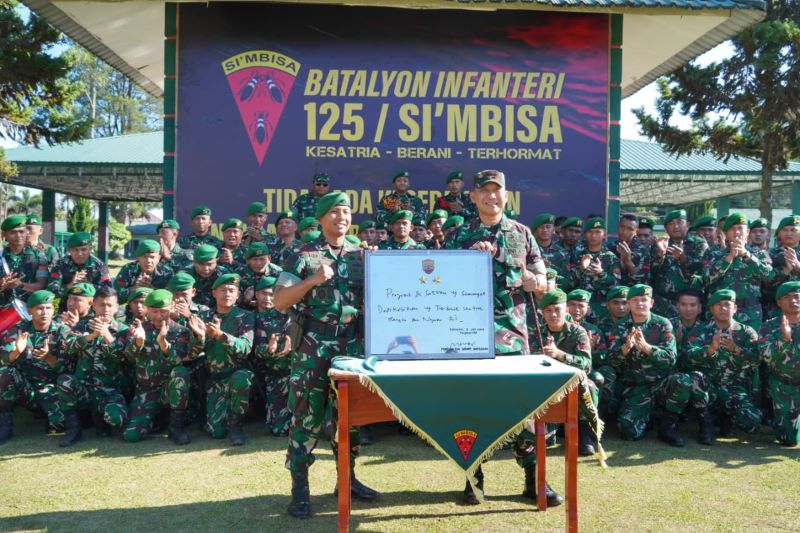 Pangdam I/BB Kunjungi Yonif 125/SMB, Tekankan Disiplin, Profesionalisme, dan Kesiapan Tempur Prajurit