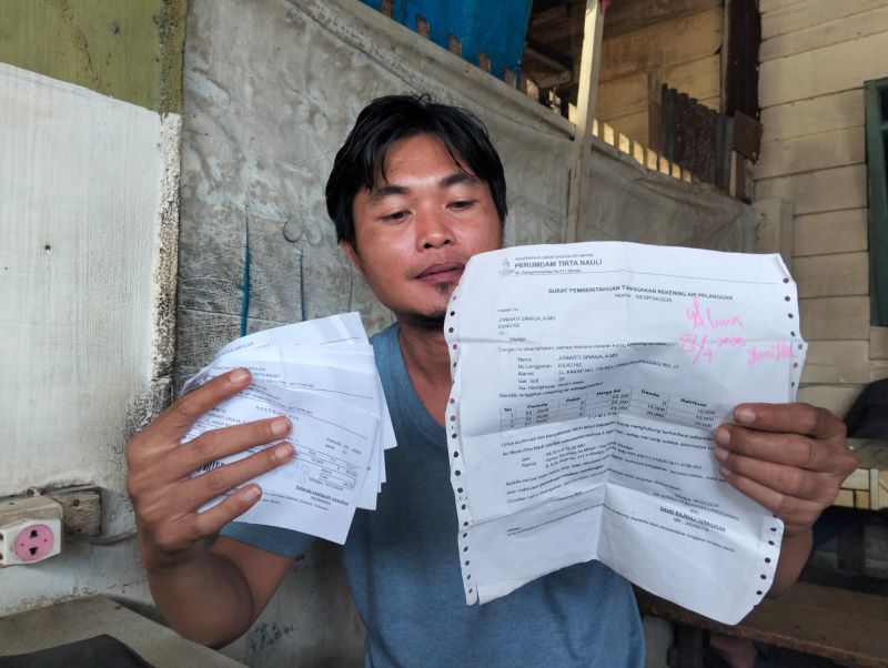 Perumda Tirta Nauli Sibolga Diduga Tagih Ulang Iuran Air, Konsumen Mengaku Dirugikan