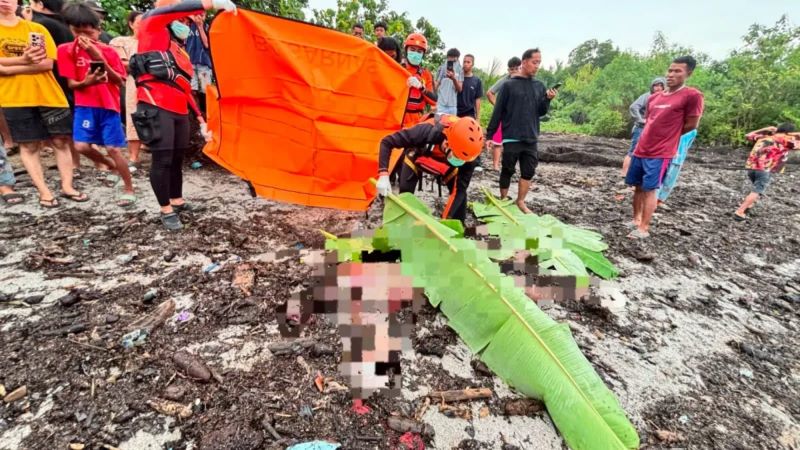 Remaja Hanyut di Sungai Ular Ditemukan Meninggal Dunia Setelah Dua Hari Pencarian di Pantai Cermin