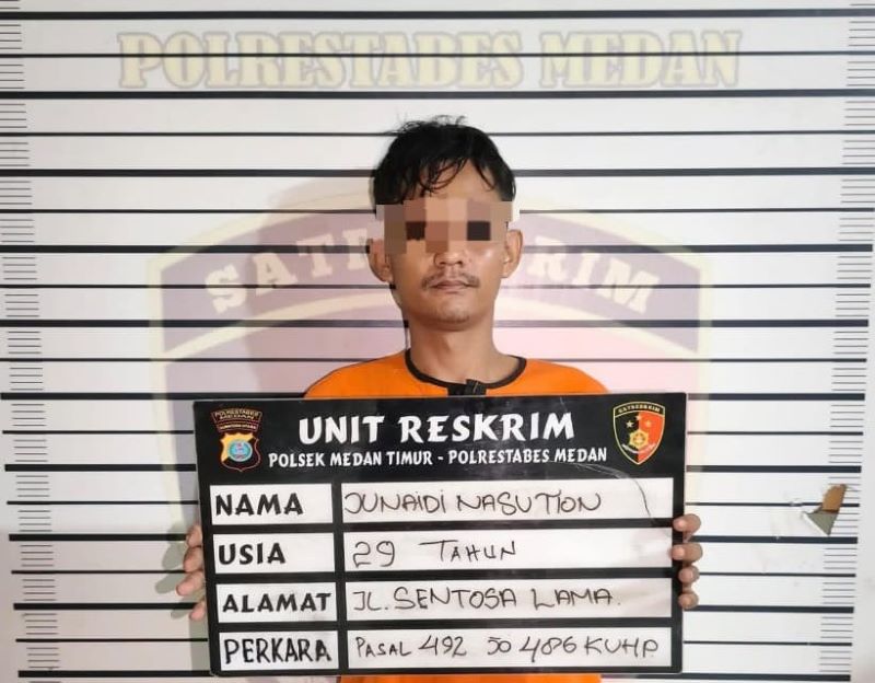 Modus Pinjam Motor Berujung Penggelapan, Residivis di Medan Ditangkap Usai Gadaikan Motor Korban Rp270 Ribu
