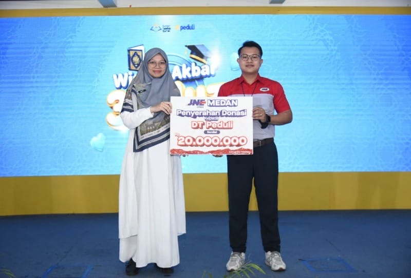 Menebar Kepedulian, Menguatkan Harapan, JNE Medan Salurkan Zakat Total Rp200 Juta kepada 11 Lembaga Sosial