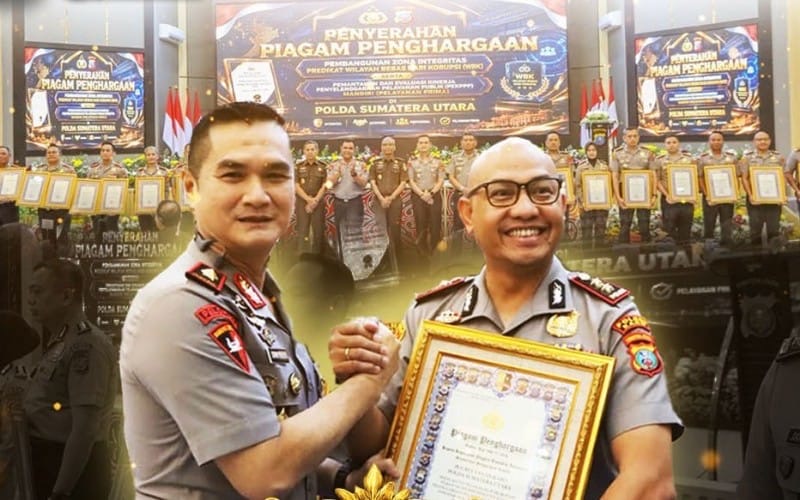 Polres Karo Raih Penghargaan Kapolri, Pelayanan Prima Predikat Wilayah Bebas Korupsi