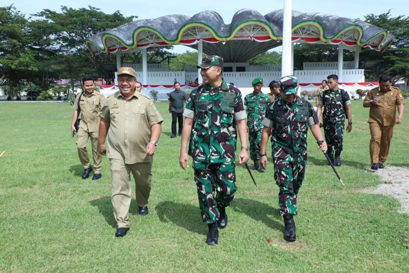 Pangdam I/BB Kunjungi Asahan, Bupati Taufik Zainal Abidin Tekankan Penguatan Sinergi TNI-Polri dan Pemda