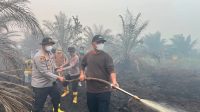 Karhutla di Areal Plasma PT BKS Sarolangun Berhasil Dipadamkan, TNI-Polri dan Stakeholder Bergerak Cepat
