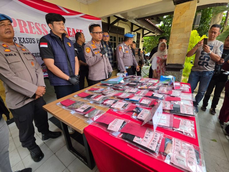 Jambi Jadi Kota Transit Peredaran Narkoba, Polresta Ungkap 149 Kasus dan Amankan 257 Tersangka