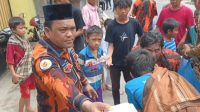 Darwin Iskandar Kembali Gelar Jumat Berkah, Pemuda Pancasila Medan Perjuangan Berbagi dengan Warga