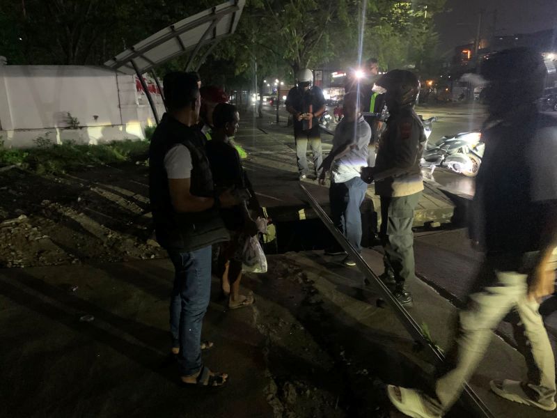 Patroli Dini Hari, Kapolres Pelabuhan Belawan Amankan Terduga Rayap Besi
