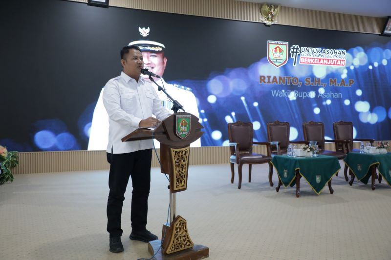 Wakil Bupati Asahan Buka Rapat Gugus Tugas Reforma Agraria, Dorong Penataan Pertanahan yang Berkeadilan