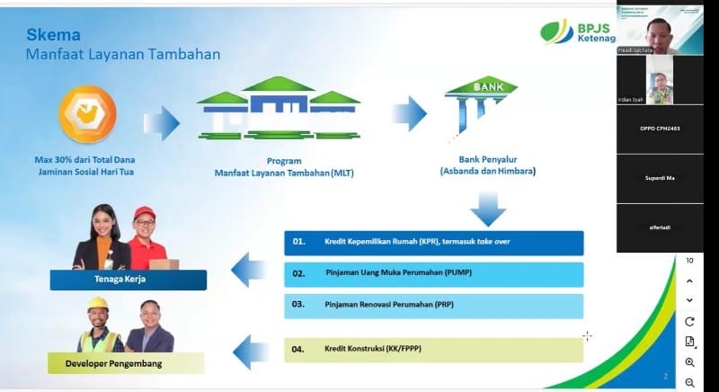 BPJS Ketenagakerjaan Sosialisasikan Manfaat Layanan Tambahan kepada Pekerja PT Pertamina Training & Consulting