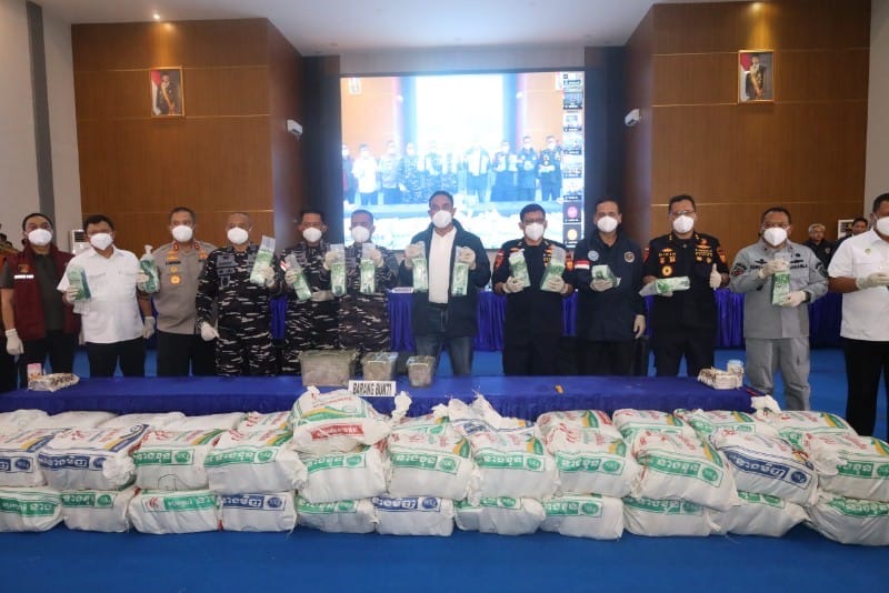 TNI AL Gagalkan Penyelundupan 1,3 Ton Ketamine, Nilai Peredaran Capai RP 4,55 Triliun