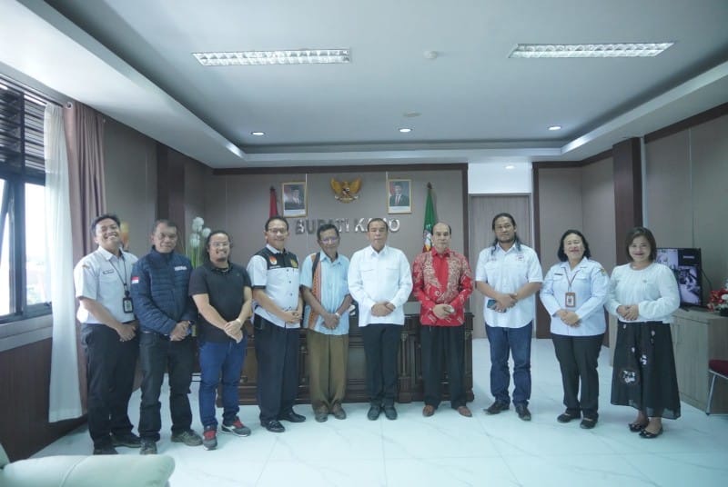 Bupati Karo Sambut Hangat Panitia Konferensi PWI Karo, Dairi dan Pakpak Bharat