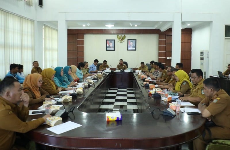 Wakil Bupati Asahan Pimpin Rapat Persiapan HUT Ke-81 Kemerdekaan RI, Tekankan Sinergi Panitia