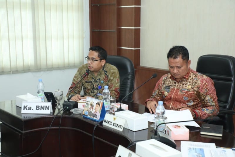 Wakil Bupati Asahan Pimpin Rapat Sinkronisasi P4GN, Persempit Ruang Gerak Peredaran Narkoba