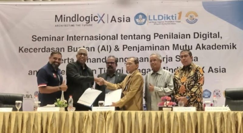 MindlogicX Asia gandeng Lembaga Layanan Pendidikan Tinggi ( LLDikti) WIlayah I jalin kerja sama strategis digitalisasi bagi Perguruan Tinggi Swasta ( PTS) di Sumatera Utara ( Sumut).