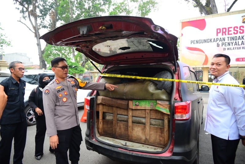 Polda Jambi Sita 22.800 Liter Minyak dan BBM, 8 Tersangka Diamankan