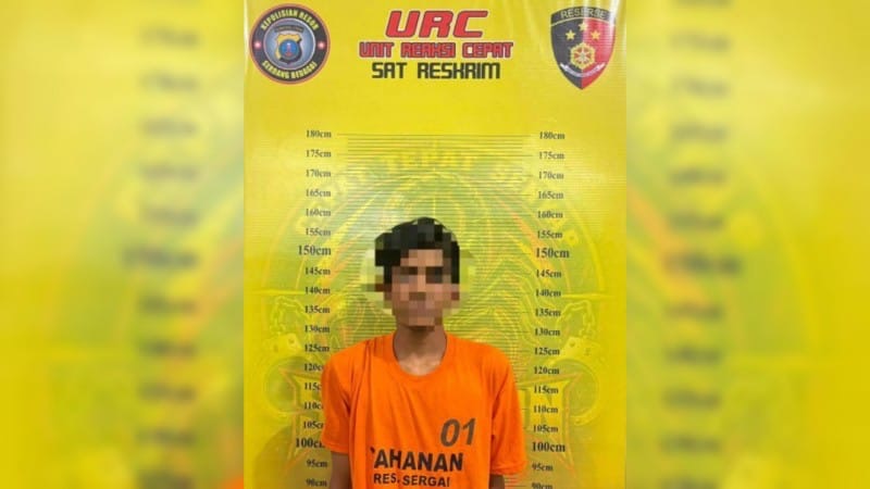 Curi 122 Meteran Air, Dua Warga Sergai Ditangkap Polisi, Kerugian Capai Rp48,8 Juta