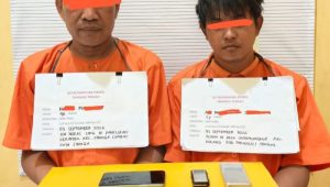 Dua Terduga Pengedar Narkoba Dibekuk Dari Kamar Cafe Pantai Binasi