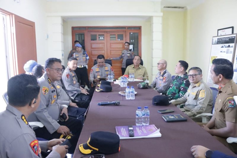 Erupsi Sinabung, Kapolda Sumut Antisipasi Sedini Mungkin Aktifitas Gunung